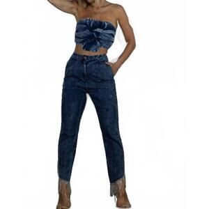 NEW MULLA luna denim set in blue